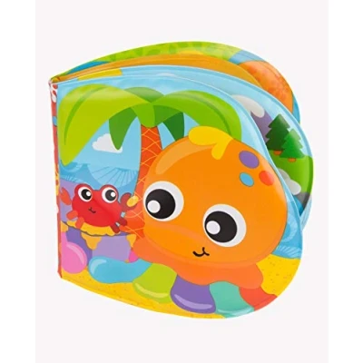 Image de Playgro Livre de bain, Avec Effets Sonores, À partir 6 mois, Sans BPA, Splashing Fun Friends Bath Book, Multicolore, 40180
