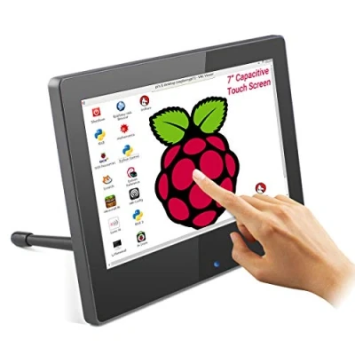 Image de ELECROW Raspberry Pi Écran tactile 7&quot; 1024 x 600 IPS portable pour Pi, PC, BB Black, Banana Jetson Nano