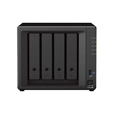 Image de Synology DS923+ Diskstation NAS à 4 Baies (AMD Ryzen™ Threads R1600 Dual Core Go de RAM 2 x RJ 45 1GbE LAN Port) 32 to avec Seagate IronWolf 8