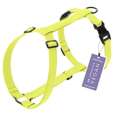 Image de STUCH Harnais pour chien Vegan PureControl Réglable Couleur : citron vert Taille M
