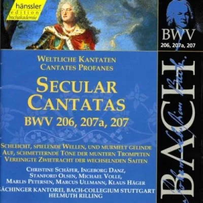 Image de Bach J S : Secular Cantatas, Bwv 206, 207a, 207 Livre d’occasion Bon