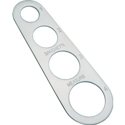 Image de MasterClass Outil de Mesure / Doseur à Spaghetti en Acier Inoxydable, Argent, 8 cm