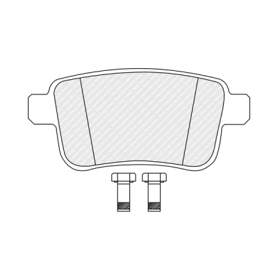 Image de FERODO Jeu de plaquettes frein FDB5559 NISSAN: NV250 Van