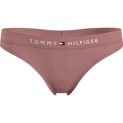 Image de Tommy Hilfiger String Femme Tanga, Rose (Teaberry Blossom), 3XL