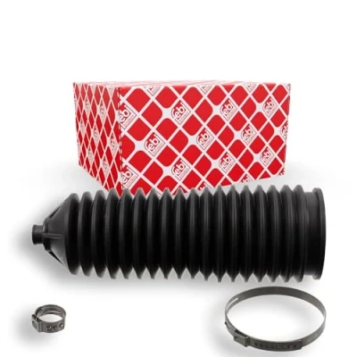 Image de FEBI BILSTEIN 102369 Jeu de joints soufflets, direction Thermoplastique Essieu avant gauche, droit avec colliers FIAT: Panda II 5 portes