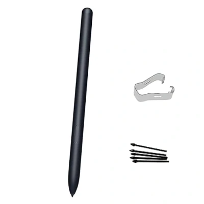 Image de Stylet Tactile de Rechange pour Samsung Galaxy Tab S7/S7+ S Pen (sansBluetooth) Noir