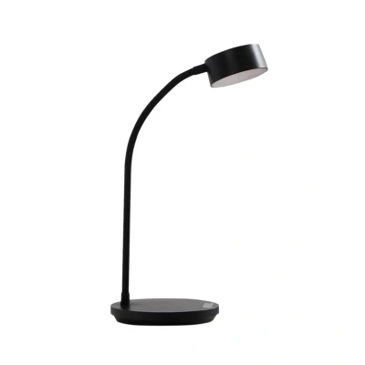 Image de Lindby lampe de table LED Maori, noir, CCT, métal, intensité variable