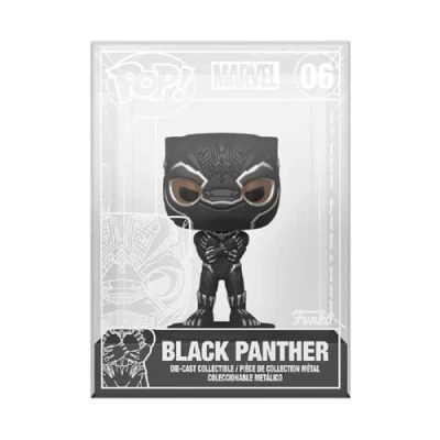 Image de Funko Pop Die Cast : Black Panther # 06 1/6 Chance of Chase