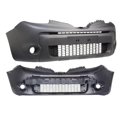 Image de Repiauto Pare choc avant complet noir avec trous pour anti brouillards Kangoo depuis 2013