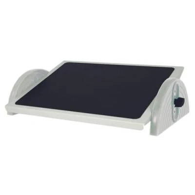 Image de Wedo 2755037 Repose pieds RELAX STEEL réglable DIN 4556 Gris lumière