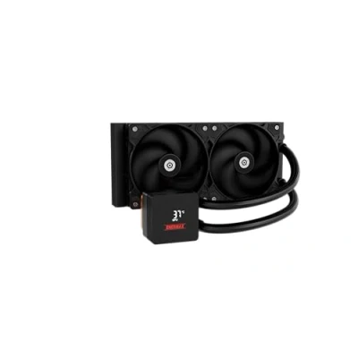 Image de ENERMAX LIQMAX IV ELC LMIV240 SF Processeur AIO 240 mm Dual Chamber TDP 360W+ Intel LGA 1851/1700/115x/2066 AMD AM5/AM4 Affichage numérique 2 ventilateurs de performance PWM 120