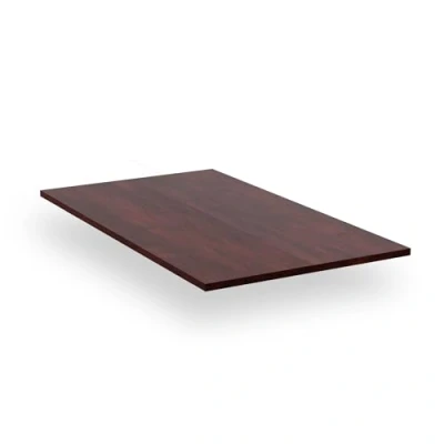 Image de blumfeldt Bearsdon Plateau de Table en Bois Durable, 120 x 80 cm, résistant aux Rayures &amp; à la Chaleur, idéal pour Salle Manger Finition Teck Moderne, Parfait Les intérieurs
