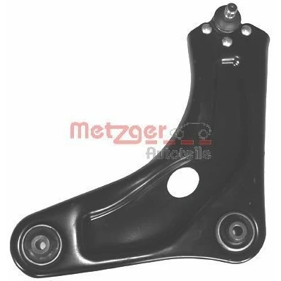 Image de METZGER 58061501 Bras de suspension avec rotule suspension, support en caoutchouc Essieu avant gauche barre oscillant transversal