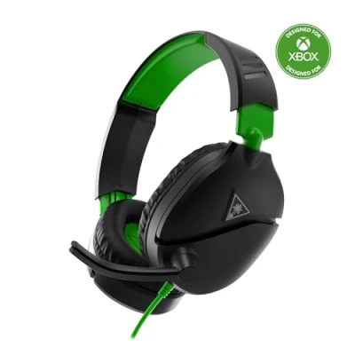 Image de Turtle Beach Recon 70 Casque Avec fil Arceau Jouer Noir, Vert Neuf