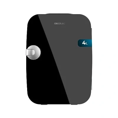 Image de Cecotec Mini Réfrigérateur Bolero MiniCooling 4L Río Black, Fonctionnement 12V 220V, Compatible avec voitures et caravanes, Fonction de refroidissement chauffage, Plage température 5 65º
