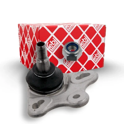 Image de FEBI BILSTEIN 12530 Rotule de suspension Essieu avant gauche, droit avec écrou autobloquant 16,3 pour bras oscillant transversal
