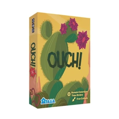 Image de Atalia Ouch! Jeu De Cartes avec du piquant A partir 6 Ans 2 à 5 Joueurs 10 15 Minutes Qui s&#039;y frotte Pique !, Jaune