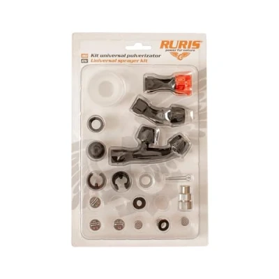 Image de RURIS POWER FOR NATURE Kit Universel pulvérisateur avec Duse Conique Double, sigal, Ajustable, en Laiton, 3 troues (3 pièces), lot Joints