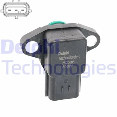 Image de DELPHI PS20085 12B1 Capteur, pression du tuyau d&#039;admission SUZUKI: SWIFT 3, Grand Vitara 2 SUV, 1 SUV