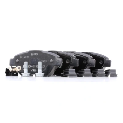 Image de ATE Ceramic 13.0470 3839.2 Jeu de plaquettes frein avec indicateur d&#039;usure vis d&#039;étrier accessoires OPEL: Corsa D 3/5 portes