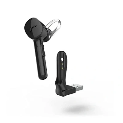 Image de Hama Casque micro mono Bluetooth® &quot;MyVoice1300&quot; (intra auriculairebande passante 20 Hz kHz, bande 100 à 10 charge 2h pour 4h d&#039;autonomie, commande vocale) Noir