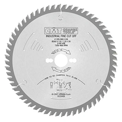 Image de CMT Orange Tools 285,060,11 m scie circulaire 260 x 30 2,8 z 60 atb 10 degrés