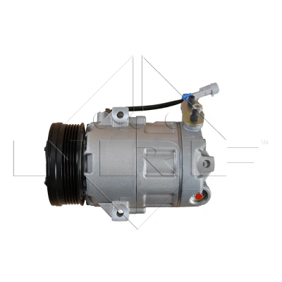 Image de NRF EASY FIT 32080 compresseur De Climatisation CVC 12 PAG 46 avec huile PAG, bague d&#039;étanchéité OPEL: Zafira A, Astra G CC