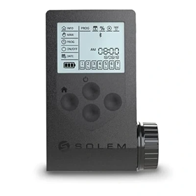 Image de GNCGarden Programmeur à piles DC IP68 Bluetooth Woobee SOLEM Woo Bee 6 d&#039;irrigation Station Résistant l&#039;eau