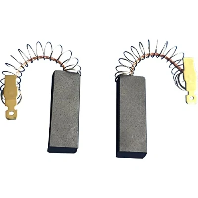 Image de Balais de charbon moteur pour machine à laver Bosch Siemens Neff Constructa Bauknecht comme 154740 00154740 12,3 x 4,8 35 mm
