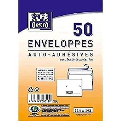 Image de 50 Enveloppes 114 x 162 Precasee, 140g