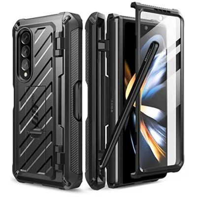 Image de Coque pour Samsung Galaxy Z Fold 4 Multicouche Unicorn Beetle Pro Supcase noir Neuf
