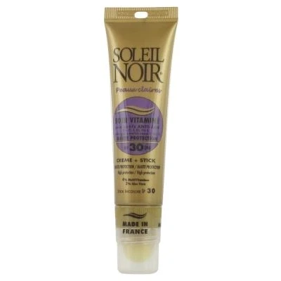 Image de Soleil Noir Combi Soin Vitaminé SPF30 + Stick 22ml