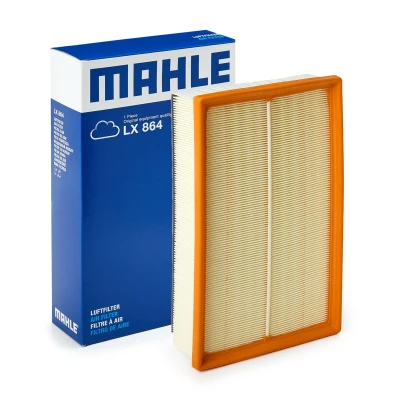 Image de MAHLE ORIGINAL LX 864 Filtre à air 66,9 188 311,6 Cartouche filtrante VOLKSWAGEN: Multivan 6, Transporter 5 Bus