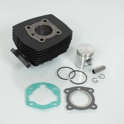 Image de Cylindre Cyclo Compatible avec Peugeot 103 mvl SP, spx rcx, Vogue air Fonte Fixation Bride (avec Joints) p2r
