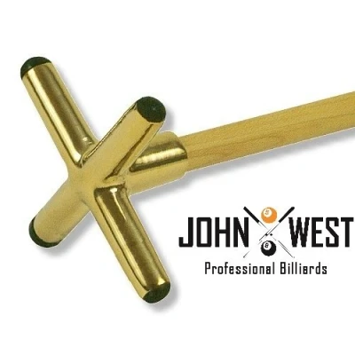 Image de John West queue de billard Pont laiton Croix