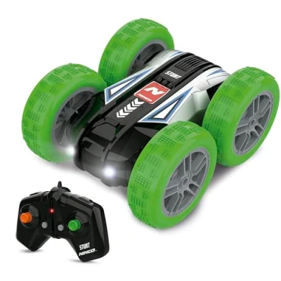 Image de Ninco Voiture télécommandée réversible Stunt Green 2. Fonctionne sur Batterie. A partir de 6 Ans (NH93204)