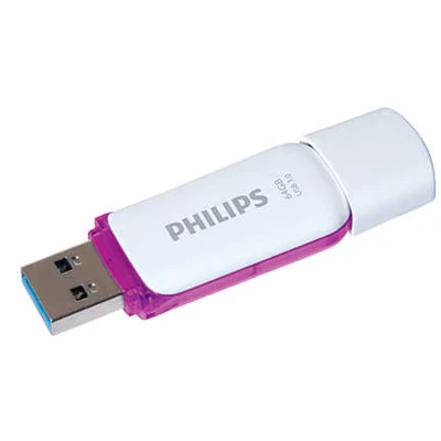 Image de Philips FM64FD75B lecteur USB flash 64 Go Type A 3.2 Gen 1 (3.1 1) Violet, Blanc Neuf