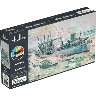 Image de Heller 1/400 Kit de démarrage La Seine + Saone Twinsethel55050
