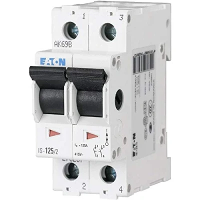 Image de Interrupteur général 2 pôles 16 A NF (R), NO (T) 240 V/AC Eaton 276255