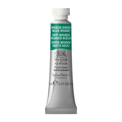 Image de Winsor &amp; Newton Aquarelle Professionnel Peinture Aquarelle, Haute Luminosité, Résistante à la Lumière, Qualité Archive, Tube de 5 ML, Couleur Vert Bleu