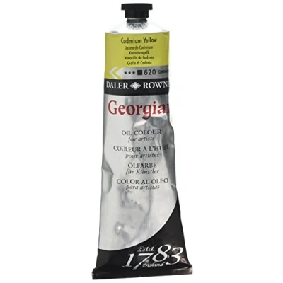 Image de SG Education GOC 111225620 Georgian Couleurs à l&#039;huile, tube de 225 ml, cadmium Jaune