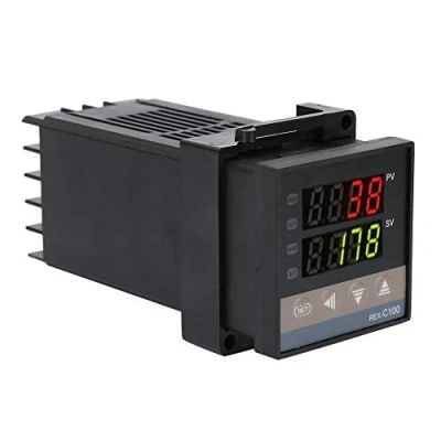 Image de KSTE Regulateur de Temperature, 0 1300 Alarme REX C100 PID LED numérique Régulateur température Thermostat Kit AC110V 240V