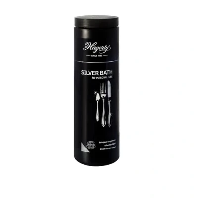 Image de Hagerty Silver Bath Bain d&#039;immersion pour l&#039;argenterie couverts ou en métal argenté 580 ml Panier inclus