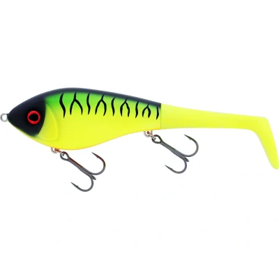 Image de Leurre Westin Swim Tail Firetiger Suspending 1 Corps 2 Queues 12cm (62g) Swimbait