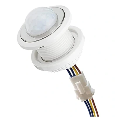 Image de Tlilyy Détecteur de mouvement 110 220 V Capteur PIR Délai détection intelligent d&#039;induction infrarouge réglable