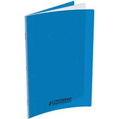 Image de Conquérant 35605 Cahier Classique Piqûre Couverture Polypropylène Rigide Transparente A5+ Papier Orange