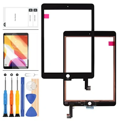 Image de Kit de remplacement d&#039;écran tactile pour iPad Air 2 2ème génération 9,7 pouces A1566 A1567 (pas LCD, pas d&#039;instructions) 6 6ème génération, numériseur tactile, pièces réparation en verre,