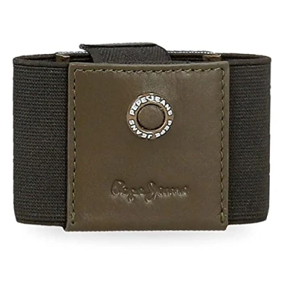 Image de Pepe Jeans Badge Porte Cartes Vert 8,5 x 5 cm, Vert,