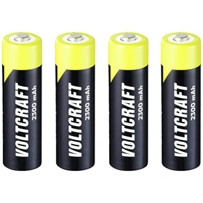 Image de VOLTCRAFT Endurance Pile Rechargeable LR6 (AA) NiMH 2300 mAh 1.2 V 4 pc(s)