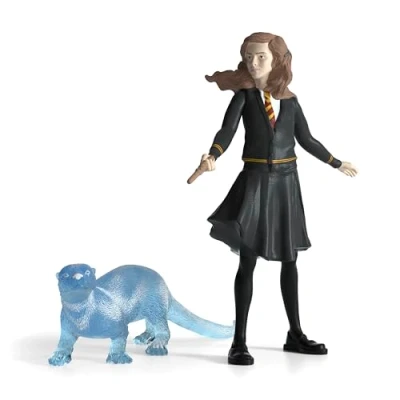 Image de schleich 42681 Hermine Granger et son Patronus, dès 6 ans, WIZARDING WORLD figurine, 16 x 11 18 cm